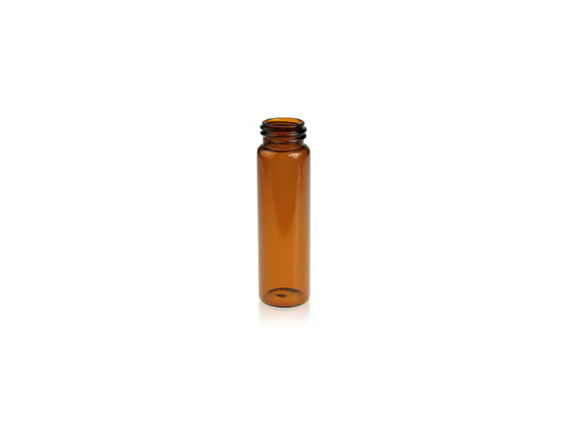ND24; 24-400 40ml Screw thread vial, amber glass, 27.5*95 mm