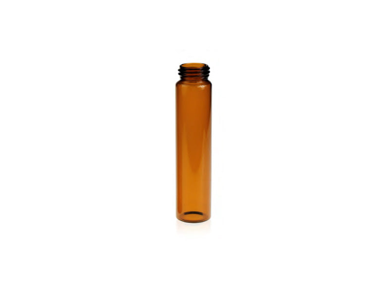 ND24; 24-400 50ml Screw thread vial, amber glass, 27.5*122 mm