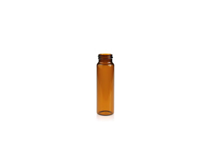 ND20; 20-400 20ml Screw thread vial, amber glass, 22.5*75 mm; 100/pk