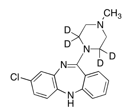 Clozapine-d4 Solution in Methanol, 100μg/mL