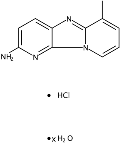 6-Methylpyrido[3'',2'':4,5]imidazo[1,2-a]pyridin-2-amine hydrochloride hydrate