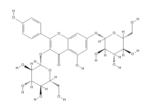 Kaempferol 3,7-di-O-glucoside