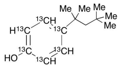 4-tert-Octylphenol-13C6