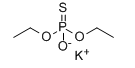 O,O-Diethyl phosphorothioate potassium salt
