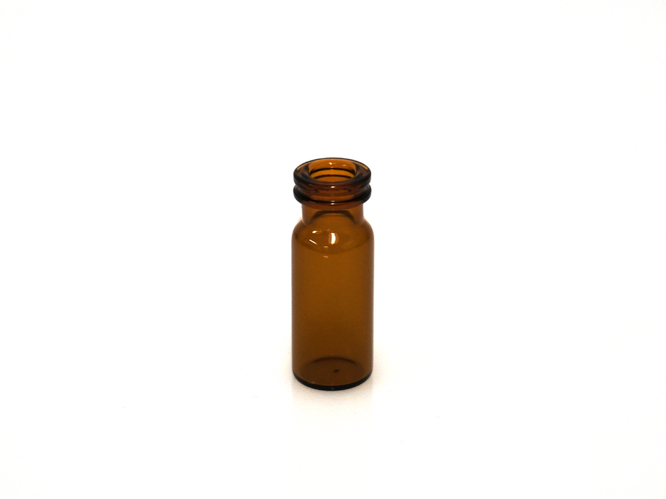 ND11; 11mm 2mL Snap ring vial, amber glass