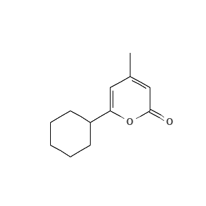 6-Cyclohexyl-4-methyl-2H-pyran-2-one