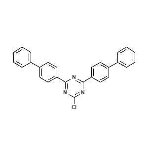 2,4-Bis(4-biphenylyl)-6-chloro-1,3,5-triazine