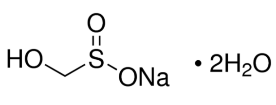 Hydroxymethanesulfinic acid monosodium salt dihydrate