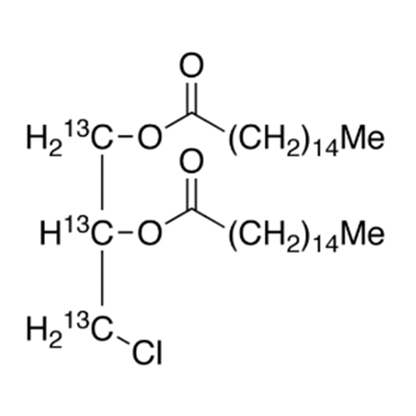 3-Chloro-1,2-propanediol-palmitate-13C3 Solution in Toluene, 100μg/mL