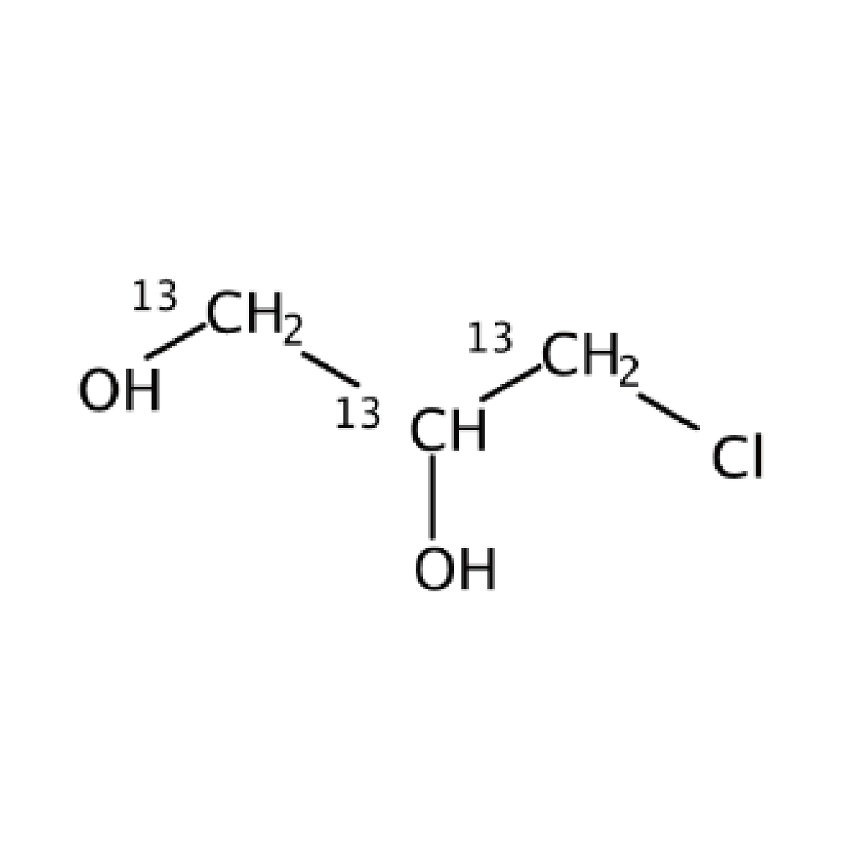 3-Chloro-1,2-propanediol-13C3 Solution in Acetonitrile, 100μg/mL ...