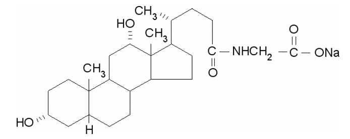 Sodium glycodeoxycholate