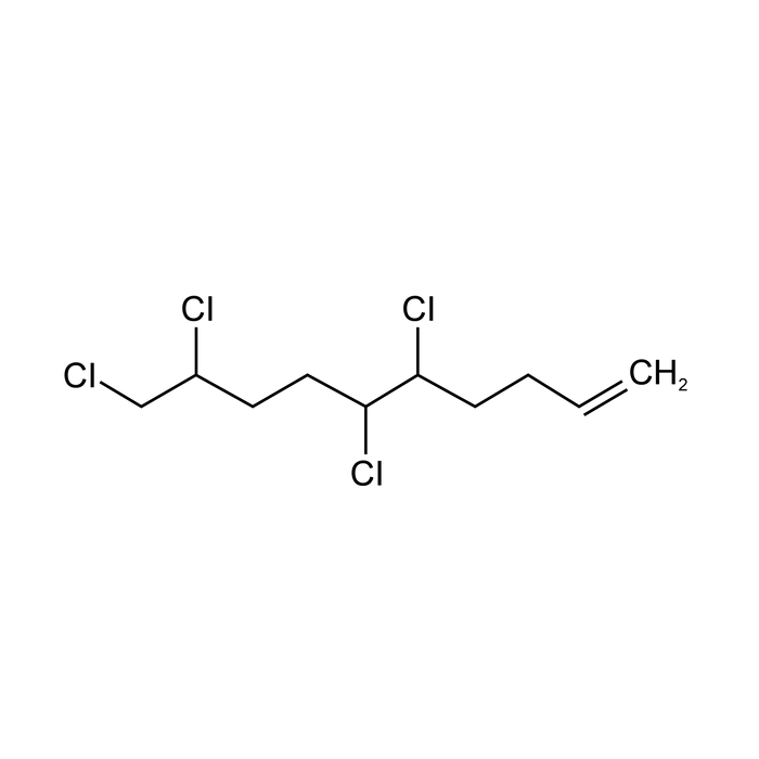 5,6,9,10-Tetrachloro-1-decene (51.0% Cl) Solution in Hexane, 10μg/mL