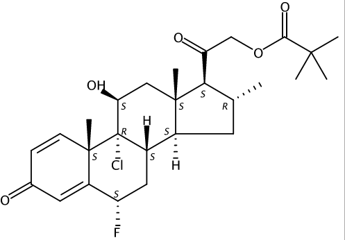 Clocortolone pivalate