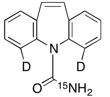 Carbamazepine-d2,15N