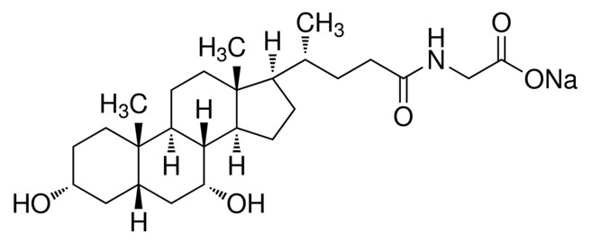 Glycochenodeoxycholic acid sodium