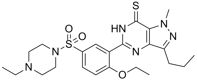 Thiohomosildenafil Solution in Methanol, 100μg/mL
