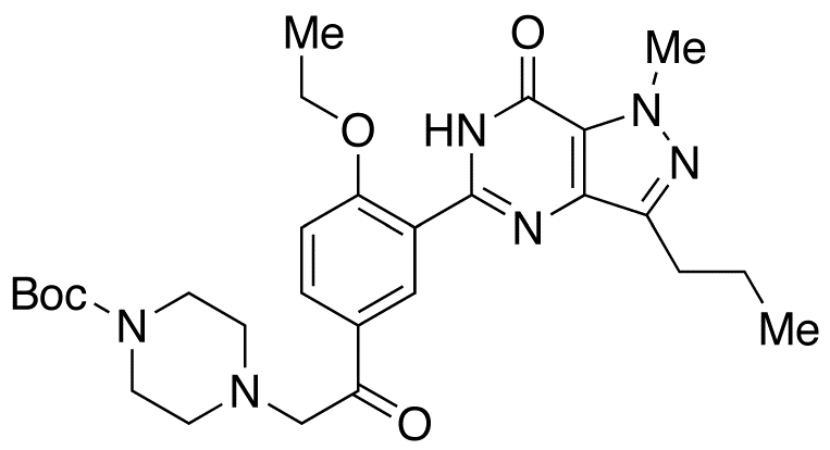 N-Boc-N-desethyl acetildenafil
