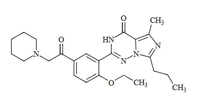 Vardenafil acetyl analogue