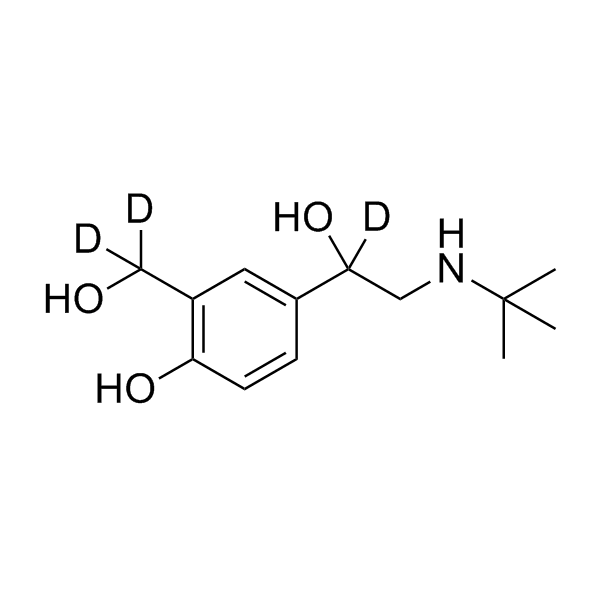Salbutamol-d3 Solution in Methanol, 1000μg/mL