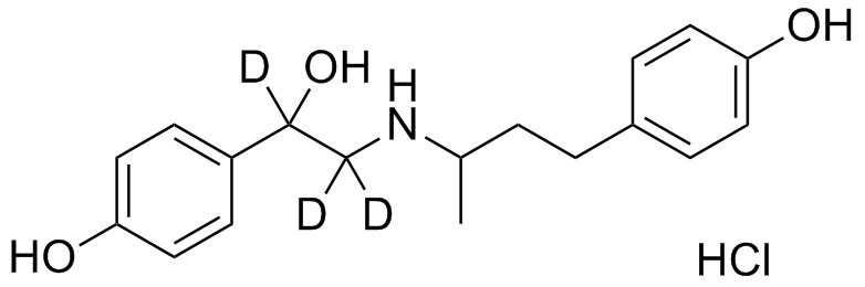 Ractopamine-d3 hydrochloride Solution in Methanol, 100μg/mL