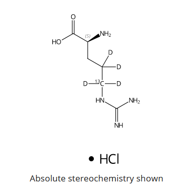 L-Arginine-13C,d4 hydrochloride (5-13C, 4,4,5,5-d4)