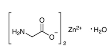 Glycine zinc salt hydrate
