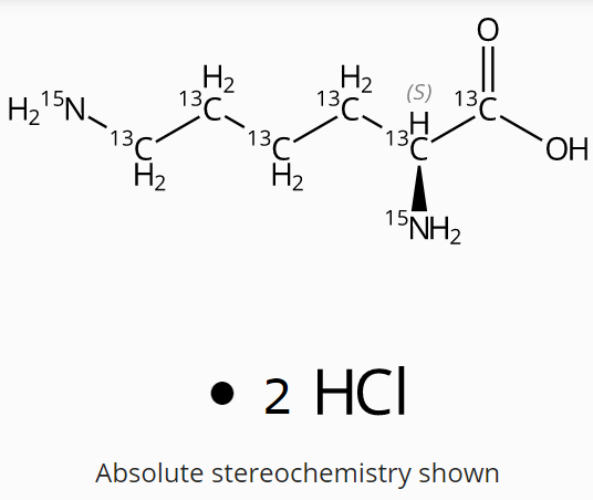 L-Lysine-13C6,15N2 hydrochloride