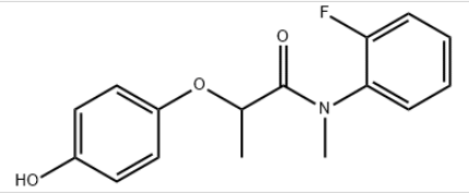 N-(2-Fluorophenyl)-2-(4-hydroxyphenoxy)-N-methylpropanamide