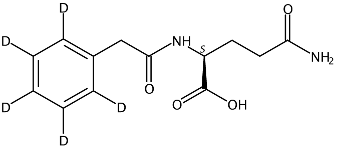 Phenylacetylglutamine-d5