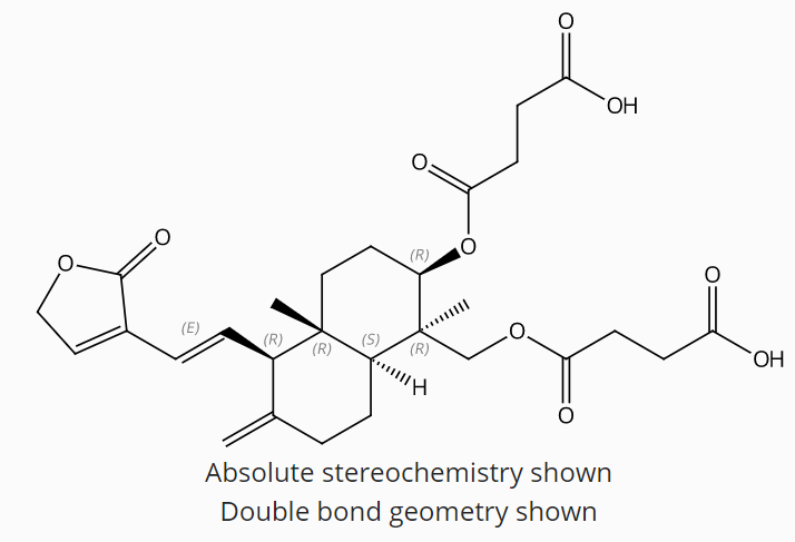 Dehydroandrographolide succinate