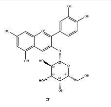 Cyanidin 3-galactoside chloride