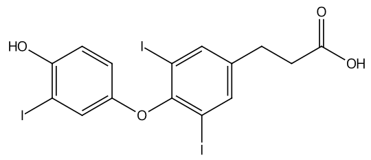3,3',5-Triiodothyropropionic acid