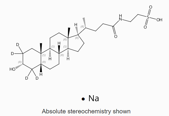 Taurolithocholic acid-2,2,4,4-d4 sodium salt