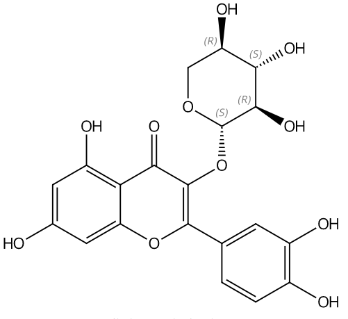 Quercetin 3-β-D-xylopyranoside