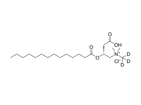 Myristoyl-L-carnitine-d3 chloride