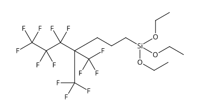 Triethoxy[4,4-bis(trifluoromethyl)-5,5,6,6,7,7,7-heptafluoroheptyl]silane