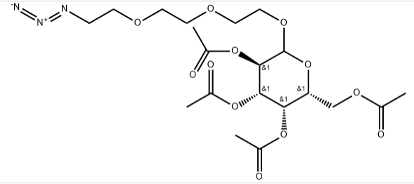 2-[2-(2-Azidoethoxy)ethoxy]ethyl-2,3,4,6-tetra-O-acetyl-D-galactopyranoside