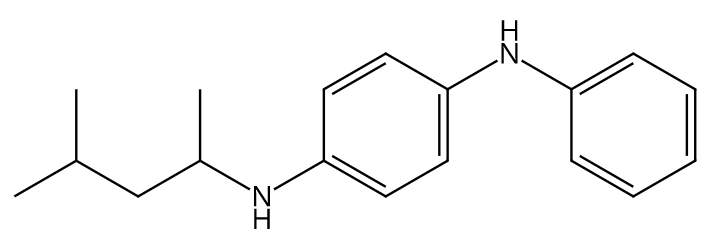 N-(1,3-Dimethylbutyl)-N'-phenyl-p-phenylenediamine
