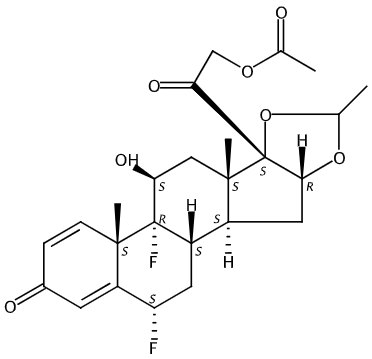 Fluocinonide 22-methyl homologue