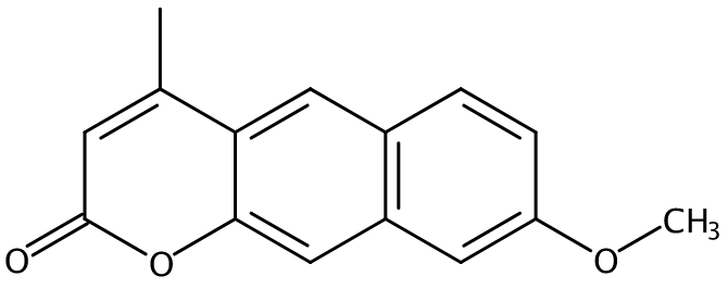 8-Methoxy-4-methylbenzo[g]coumarin