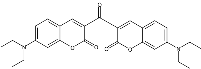 3,3'-Carbonylbis(7-diethylaminocoumarin)