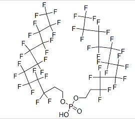 Bis(3,3,4,4,5,5,6,6,7,7,8,8,9,9,10,10,11,11,12,12,12-henicosafluorododecyl) hydrogen phosphate
