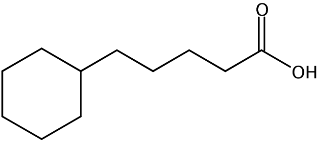Cyclohexanepentanoic acid