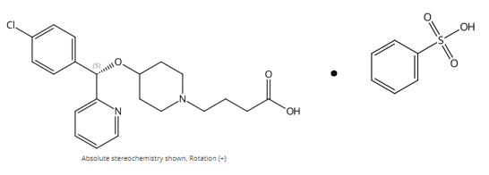Bepotastine benzenesulfonic acid