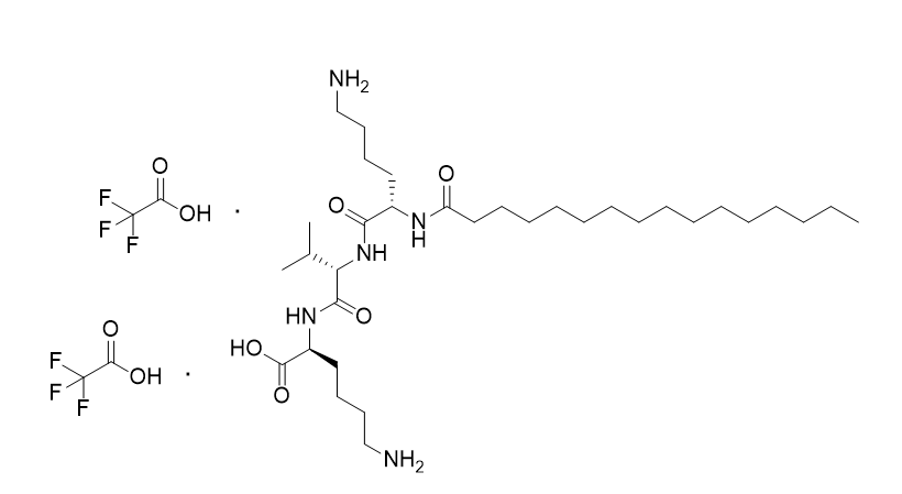 Palmitoyl tripeptide-3 TFA salt