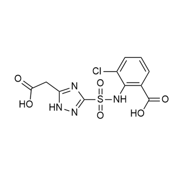 Cloransulam triazole acetic acid