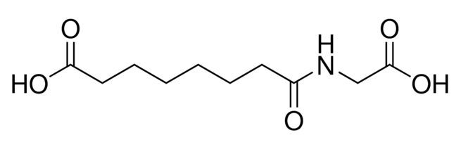 8-[(Carboxymethyl)amino]-8-oxooctanoic acid