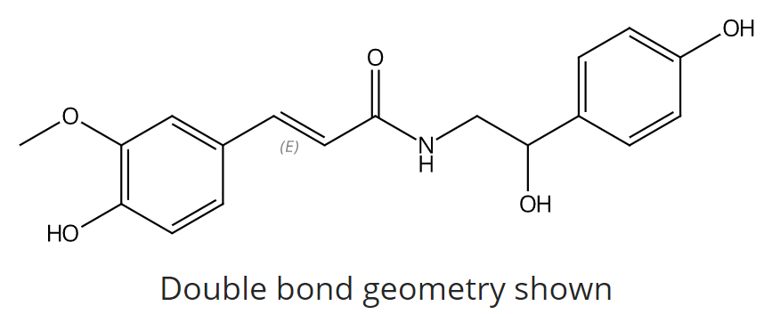 trans-N-Feruloyloctopamine