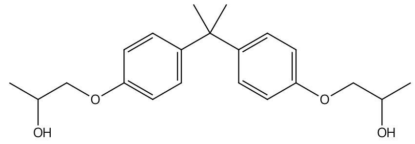 Bisphenol A bis(2-hydroxypropyl) ether
