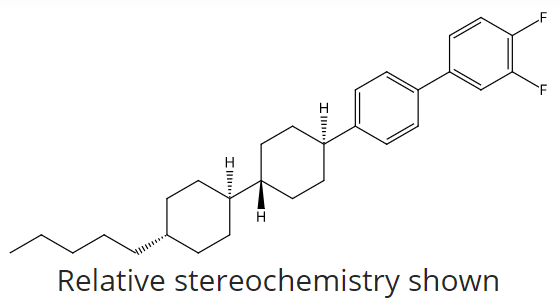 trans,trans-3,4-Difluoro-4'-(4'-pentylbicyclohexyl-4-yl)biphenyl